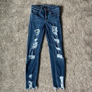 AE cropped jeggings.